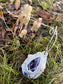 Mystical Amethyst and Ghost Pipe Pendant